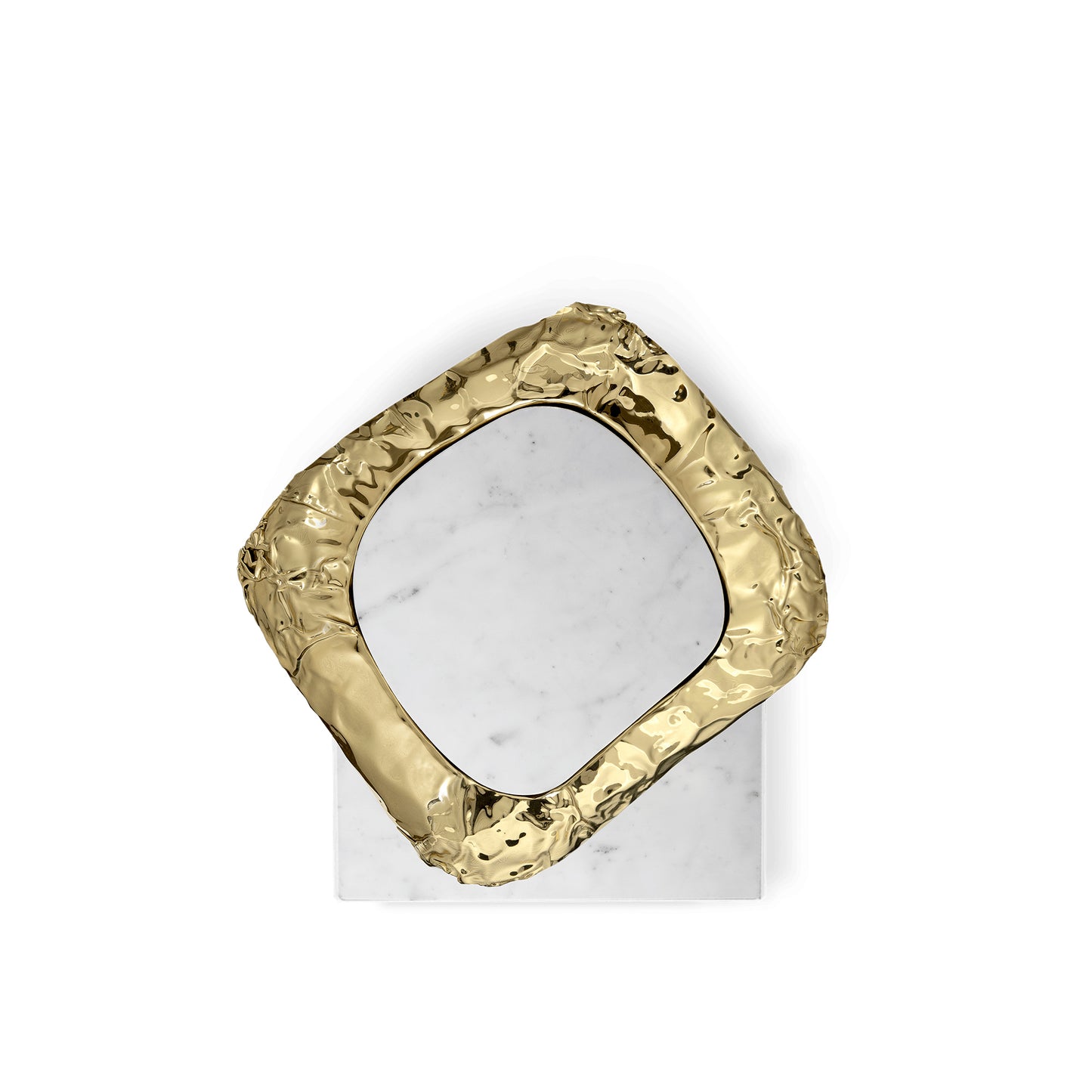 Stonehenge - Square Marble Coffee Table by Boca Do Lobo #CARRARA MARBLE