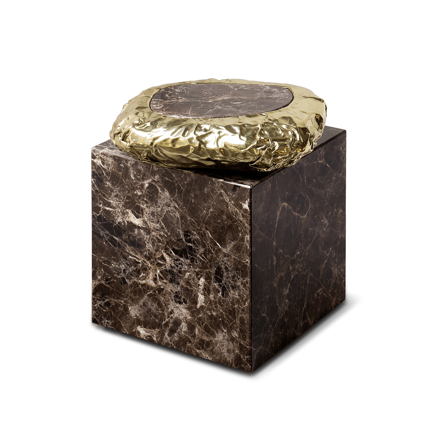 Stonehenge - Square Marble Coffee Table by Boca Do Lobo #EMPERADOR MARBLE