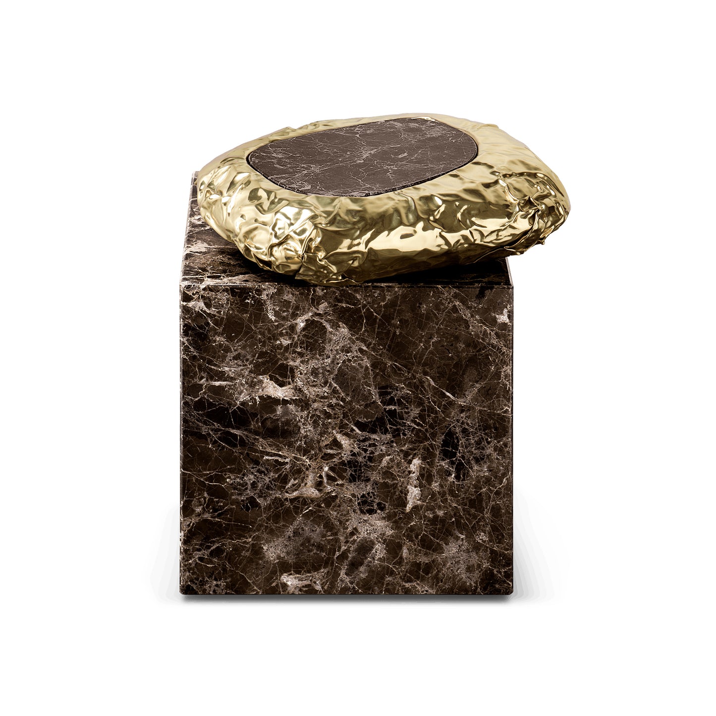 Stonehenge - Square Marble Coffee Table by Boca Do Lobo #EMPERADOR MARBLE
