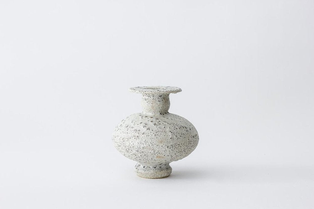 Stoneware and Granite Calcipid Vase by Raquel Vidal and Pedro Paz