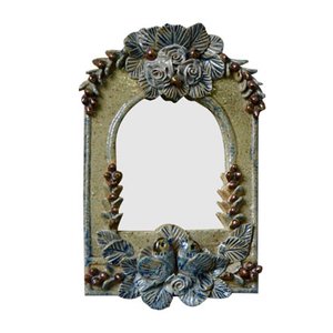 Stoneware Bird Mirror, 1970s-AIU-674942