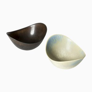 Stoneware Bowls by Gunnar Nylund for Rörstrand, Set of 2-NL-1108506