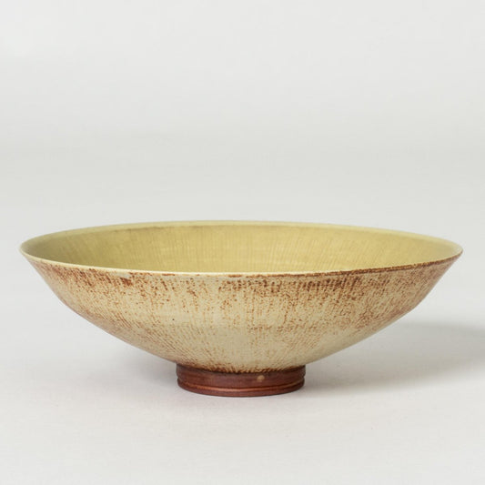 Stoneware Farsta Bowl by Wilhelm Kåge from Gustavsberg, 1940s