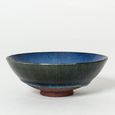 Stoneware Farsta Bowl by Wilhelm Kåge from Gustavsberg, 1940s-JE-1695079