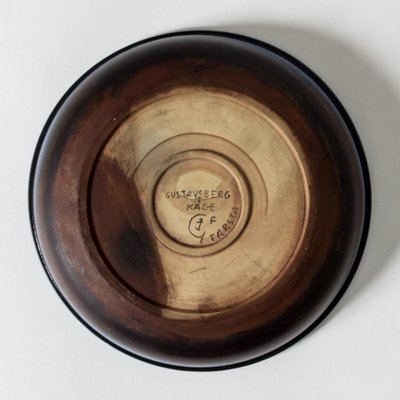 Stoneware Farsta Bowl by Wilhelm Kåge from Gustavsberg, 1940s-NL-1728550