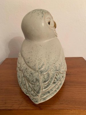 Stoneware Figurine of a Mountain Owl by Paul Hoff for Gustavsberg, Sweden, 1980s-VQM-1078475