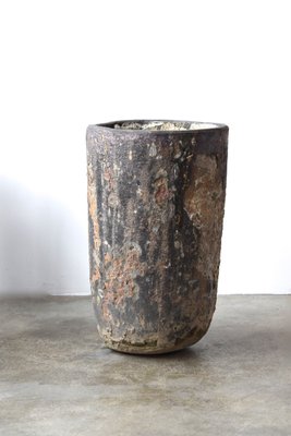 Stoneware Foundry Crucible or Flower Pot-LA-956044