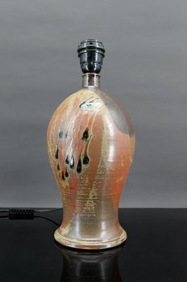 Stoneware Lamp by Blanot, 1970-XNH-1804508