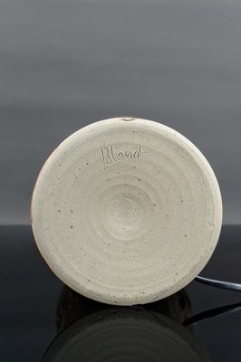 Stoneware Lamp by Blanot, 1970-XNH-1804508