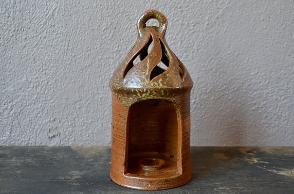 Stoneware Lantern by André Bodin, 1960s-AIU-608690