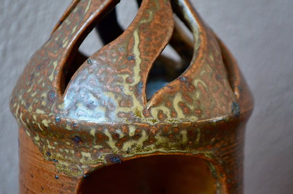 Stoneware Lantern by André Bodin, 1960s-AIU-608690