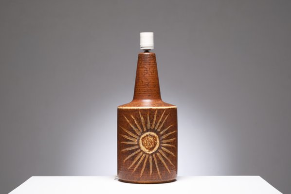 Stoneware Table Lamp by Einar Johansen for Søholm, 1960s-HZO-832844