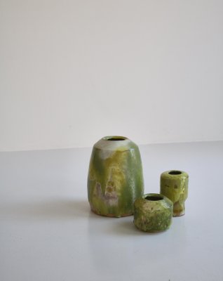 Stoneware Vases by Ole Bjørn Krüger, 1960s, Set of 2-WRF-1151517