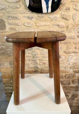 Stool by Pierre Gautier Delaye, 1950s-EVQ-2040430