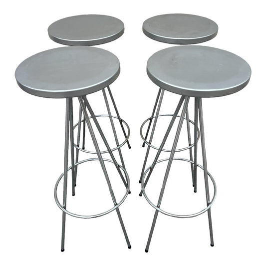 Stool Created by Lluis Pau, 1990s, Set of 4