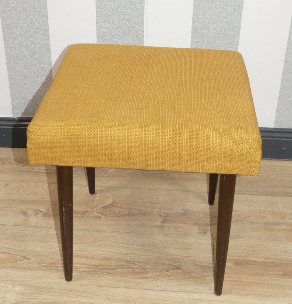 Stool Folding Step in Mustard Yellow, 1960s