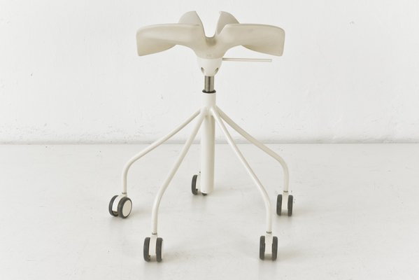 Stool on Castors by Jordi Badia and Otto Canalda for BD Barcelona, Spain, 2000-LOB-1257369