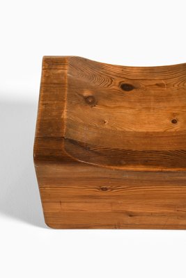 Stool Palle in Pine, 1970s-SC-2022138