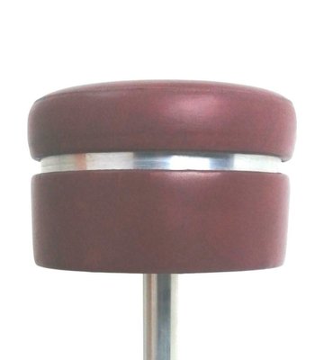 Stool with Aluminium Tulip Base, 1970s-FIP-875249