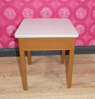 Stool with Storage Space, 1950s-AFE-2027691