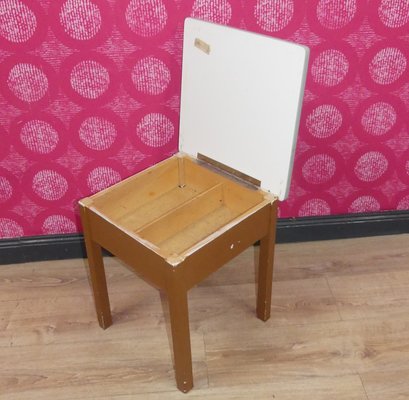 Stool with Storage Space, 1950s-AFE-2027691