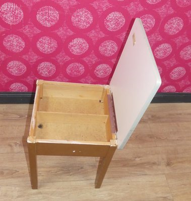 Stool with Storage Space, 1950s-AFE-2027691