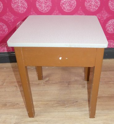 Stool with Storage Space, 1950s-AFE-2027691