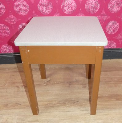 Stool with Storage Space, 1950s-AFE-2027691