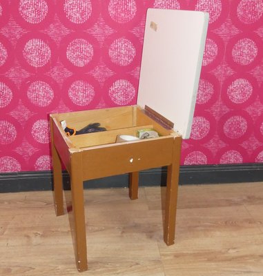 Stool with Storage Space, 1950s-AFE-2027691