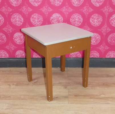 Stool with Storage Space, 1950s-AFE-2027691