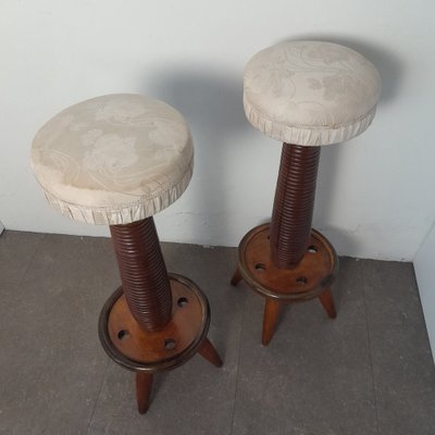 Stools attributed to Osvaldo Borsani, 1950s, Set of 2-LMR-1822007