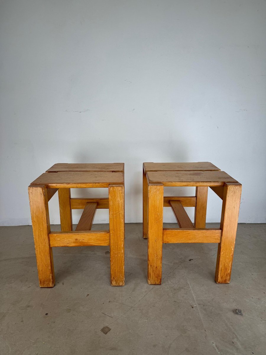 Stools from Maison Regain, Set of 2