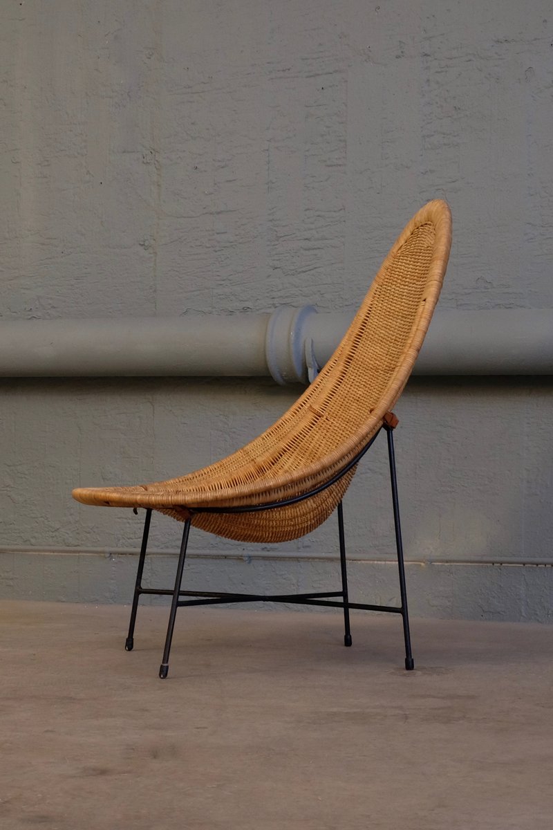 Stora Kraal Easy Chair by Kerstin Hörlin-Holmquist for Nordiska Kompaniet, 1950s