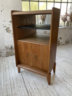 Storage Cabinet or Secretaire in Oak, 1960s-LCU-1404827