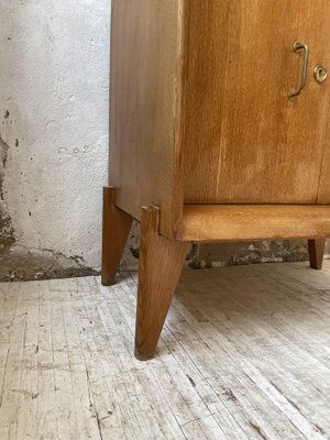 Storage Cabinet or Secretaire in Oak, 1960s-LCU-1404827