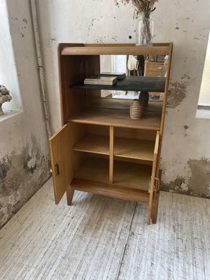 Storage Cabinet or Secretaire in Oak, 1960s-LCU-1404827