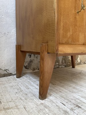 Storage Cabinet or Secretaire in Oak, 1960s-LCU-1404827