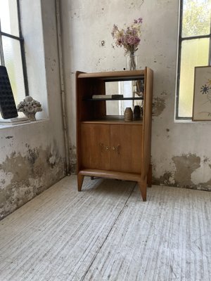 Storage Cabinet or Secretaire in Oak, 1960s-LCU-1404827