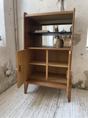 Storage Cabinet or Secretaire in Oak, 1960s-LCU-1404827