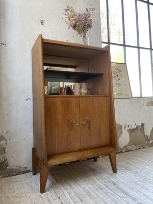 Storage Cabinet or Secretaire in Oak, 1960s-LCU-1404827