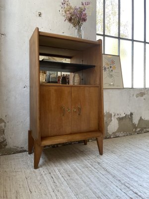 Storage Cabinet or Secretaire in Oak, 1960s-LCU-1404827