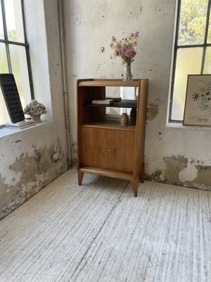 Storage Cabinet or Secretaire in Oak, 1960s-LCU-1404827