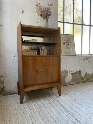 Storage Cabinet or Secretaire in Oak, 1960s-LCU-1404827