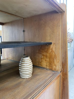 Storage Cabinet or Secretaire in Oak, 1960s-LCU-1404827