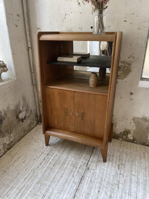 Storage Cabinet or Secretaire in Oak, 1960s-LCU-1404827