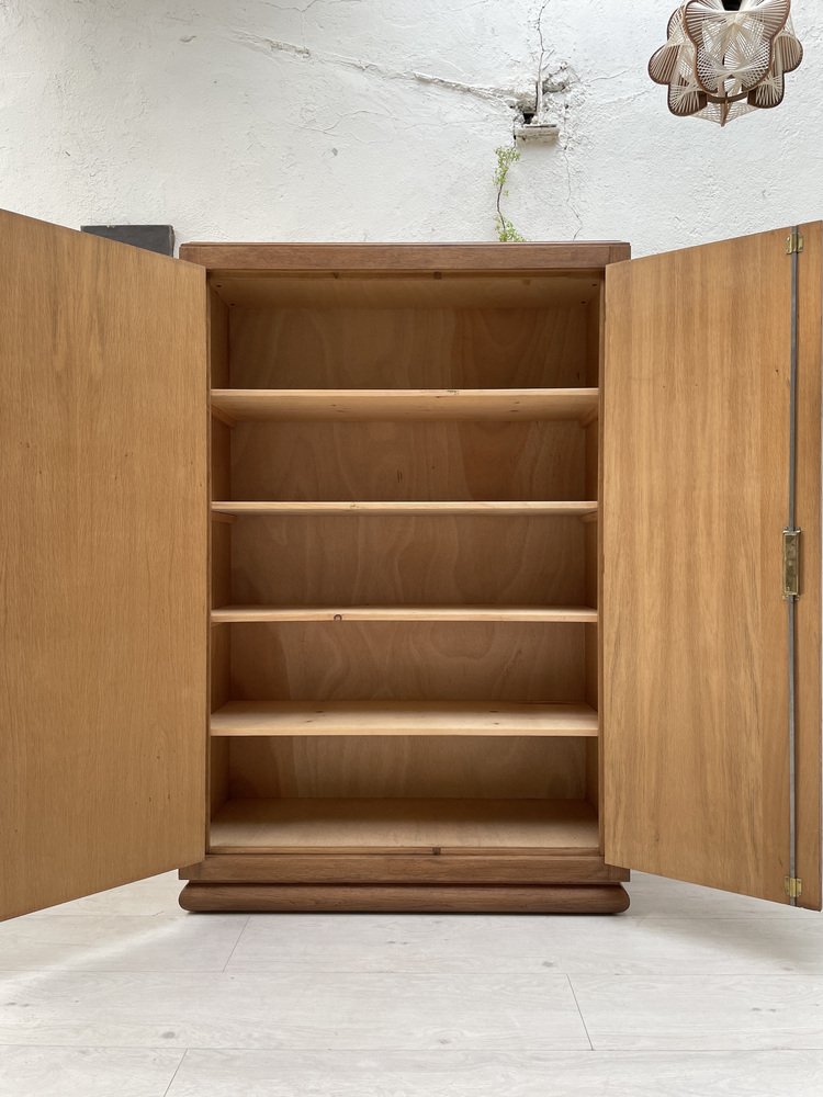 Storage Unit in Oak and Plating, 1960