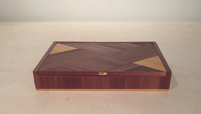 Straw Box attributed to Jean Michel Frank, 1920s-RQW-1808173