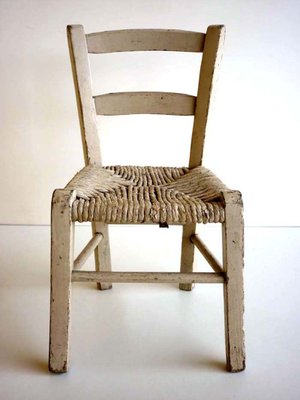 Straw Childrens Chair, 1920s-GKB-835928