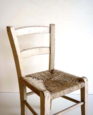 Straw Childrens Chair, 1920s-GKB-835928