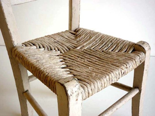 Straw Childrens Chair, 1920s-GKB-835928